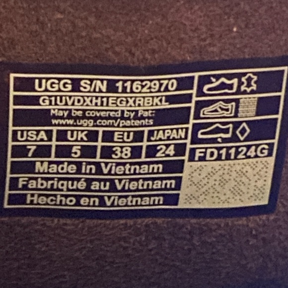 UGG CityFunc Zip Leather & Suede Platform Brown Boots Water-Resistant Sz 7 NWOB - Picture 12 of 14